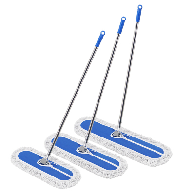 DM-110 尘推拖把套装60厘米 不锈钢杆平板尘推