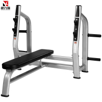 康力强FW728杠铃卧推架多功能家用商用哑铃举重床深蹲架杠铃训练器材卧推架+2.2米杆+40kg包胶片