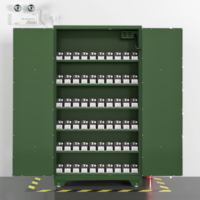 格具(GEJU) 双门智能手枪柜 智能枪柜可联网防爆8英寸屏幕加厚钢板器械存储柜