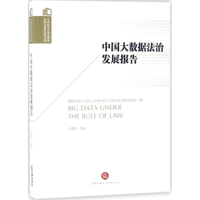 醉染图书中国大数据法治发展报告9787519721350