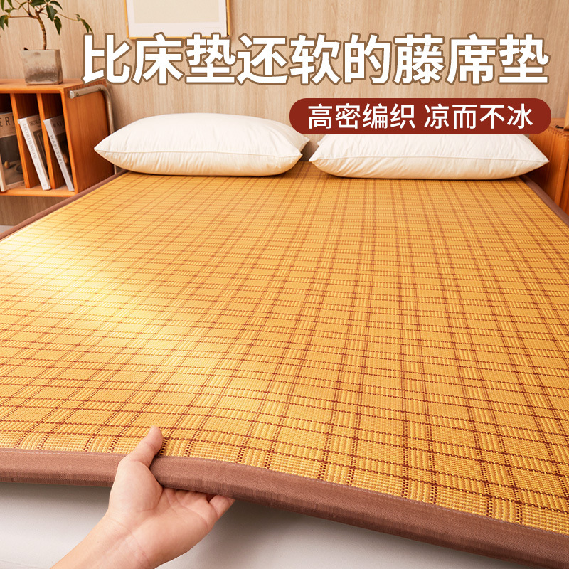 凉席床垫遮盖物夏季2026新款夏天打地铺睡垫神器加厚榻榻米垫子_144