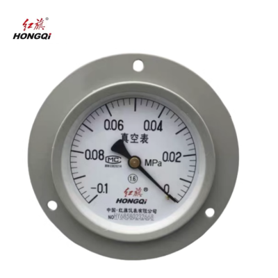 红旗 真空压力表轴向带边定制检测款YZ150ZT (压力值需备注) 块