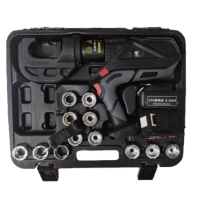 瀚图斯充电液压钳压接钳 400型 18V 5.0Ah两电一充 套