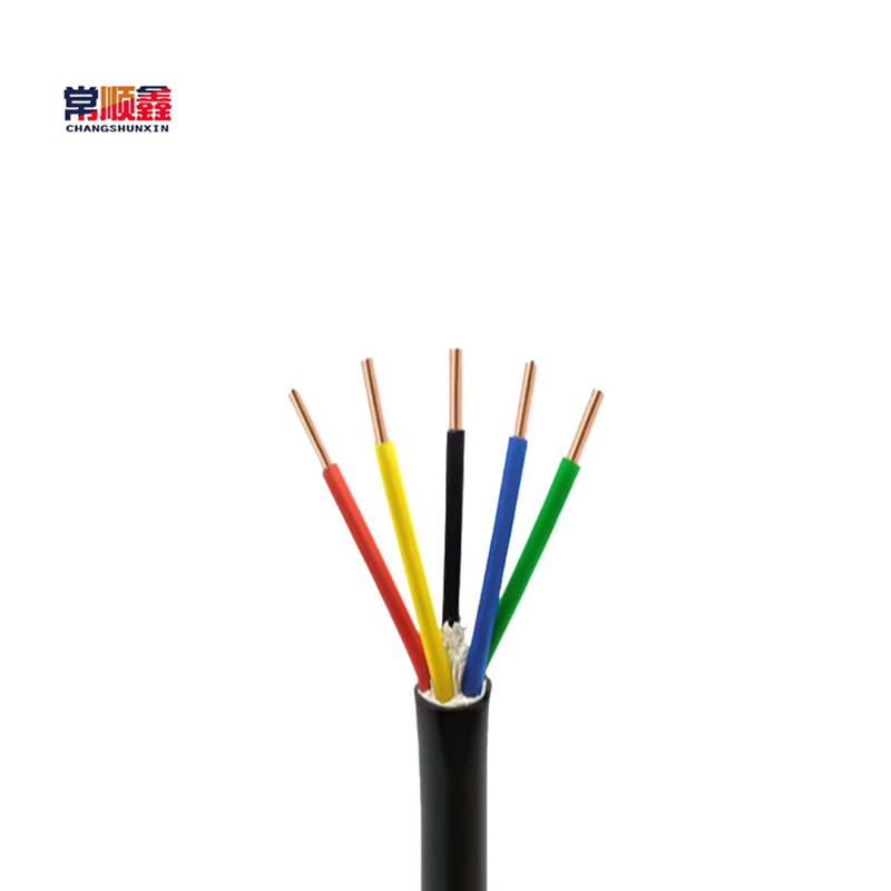 常顺鑫 硬芯铠装控制线ZR-KVVP22 450/750V 5×2.5 米