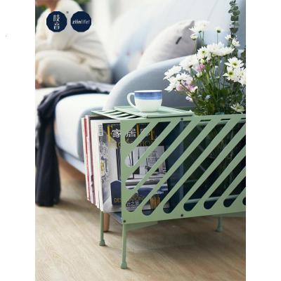 森美人自在柜沙发边几储物柜北欧角几客厅小茶几铁艺可移动床头边柜