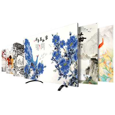 幸福派 电视罩防尘罩套简约现代曲面电视机罩挂式液晶客厅75英寸70英寸盖布 其他款式 70寸定制款(161*96cm)