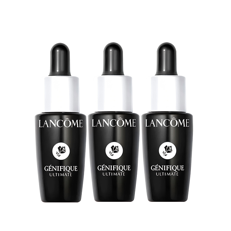 [国内专柜版正品保证]兰蔻LANCOME精华肌底液7ml*3小黑瓶精华平滑细纹补水保湿维稳深层修护肌肤