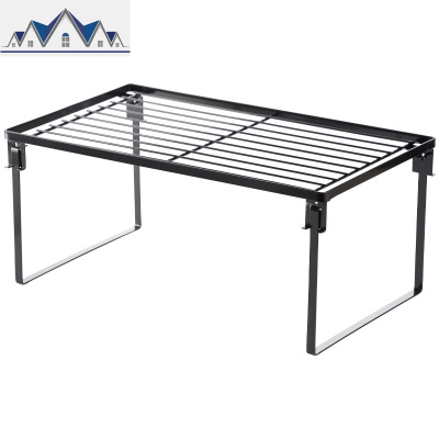 可叠加铁艺厨房置物架橱柜沥水碗碟架厨具收纳架调味品架子 三维工匠