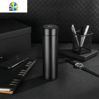 智能保温杯男女便携学生简约测温水杯瓶创意个性茶杯子定制刻字 FENGHOU 智能款白色