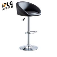 金菲罗格高脚圆盘黑色圆凳吧椅 颜色备注