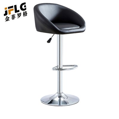 金菲罗格高脚圆盘黑色圆凳吧椅 颜色备注