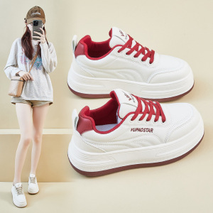 秋季小白鞋新款韩版ins潮女学生厚底增高板鞋休闲鞋街拍