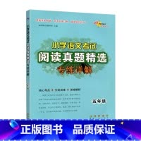 5年级语文真题精选 小学通用 [正版]小学语文考试阅读数学应用题真题精选专练详解3三4四5五6六年级文言文古诗词专项训练