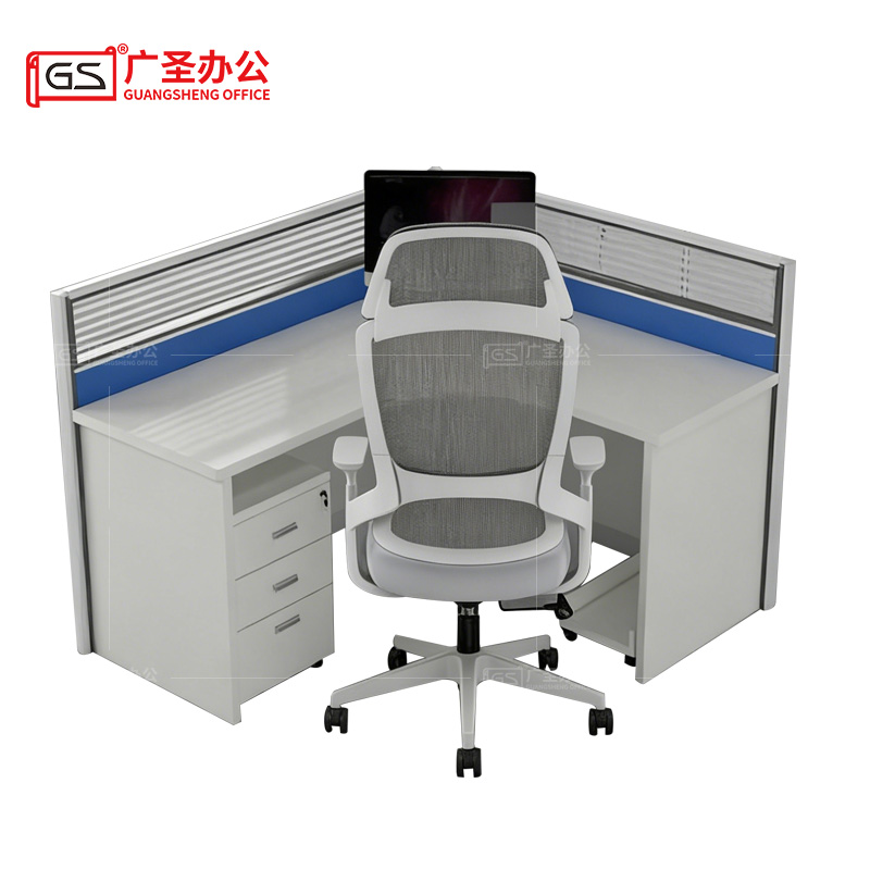 GS 办公桌屏风桌椅 140*140*110cm1桌1椅