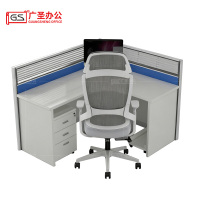 GS 办公桌屏风桌椅 140*140*110cm1桌1椅