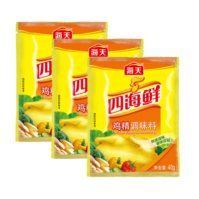 海天鸡精 四海鲜鸡精40g调味料佐料 40g*3