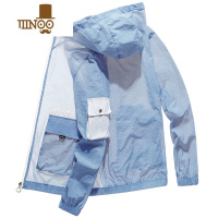 YANXU夏季男士防晒衣超薄款冰丝皮肤衣夹克学生透气防晒服外套