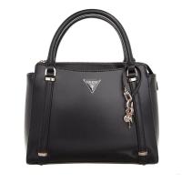 盖尔斯(GUESS)单肩斜挎包黑色简约时尚百搭通勤女包 tote bag