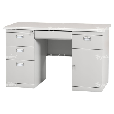 洛诗莲 (RoyceLand) 钢制办公桌职员桌员工桌学生写字台1.2米B款