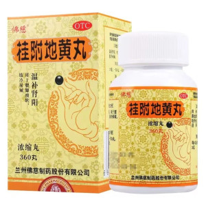 佛慈桂附地黄丸(浓缩丸)360丸温补肾阳腰膝酸软肢冷尿频