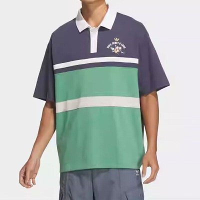 adidas/阿迪达斯男装新款运动服宽松舒适休闲POLO领t恤 JL6478 C