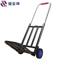 耀豪坤 便捷式折叠不锈钢小拉车25mm管橡胶轮10M/台