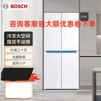 博世(BOSCH)K1EC55238C 十字对开门550L大容量 风冷无霜 超薄嵌入式冰箱 M8希腊白