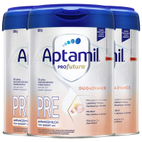 [3罐装]Aptamil德国原装进口爱他美白金版pre段0-6个月婴幼儿配方奶粉800g
