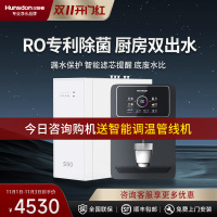 汉斯顿净水器家用直饮0阻垢剂ro反渗透纯水机厨房净水机S1(S90)