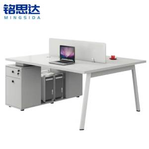 铭思达屏风办公桌双人位张