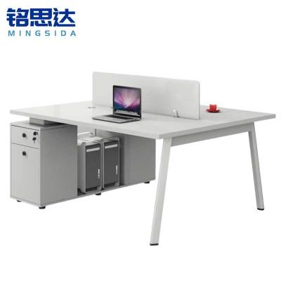 铭思达屏风办公桌双人位张