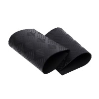 铁工邦 防滑橡胶板五道杠防滑橡胶垫 1.5米宽10米长5mm厚 卷