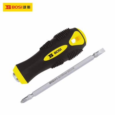 波斯(BOSI)两用螺丝批(φ6.3×100mm)支