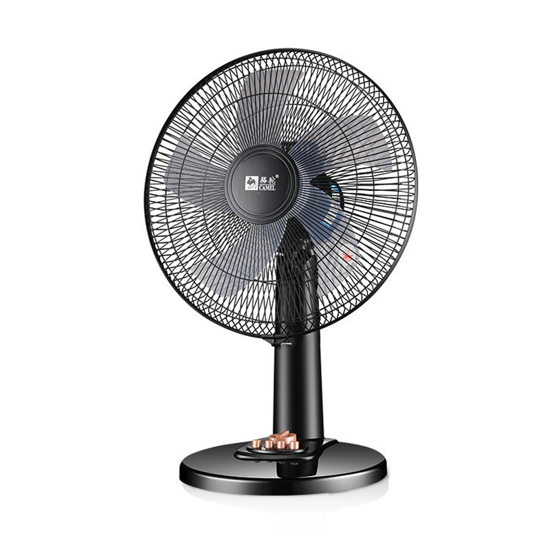 骆驼(camel) 电风扇 台式家用摇头落地扇大风力三挡调节办公室台扇