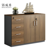 铭威盾办公室矮柜储物柜文件柜2门4抽屉