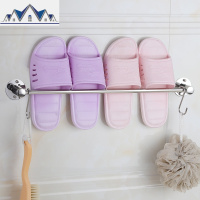 卫生间拖鞋架壁挂墙壁挂式浴室置物架挂墙后厕所收纳架子免打孔 三维工匠