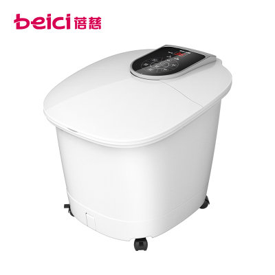 蓓慈(beici)足浴器BZ525C家用智能冲浪加热电动滚轮按摩足浴盆环保PP材质泡脚桶洗脚盆吴昕同款