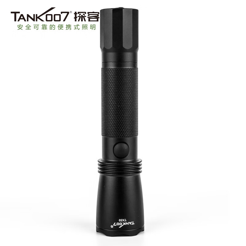 探客 LED强光手电筒 射程300米三档调光强光防水巡检手电筒铝合金材质 TX59(单位:个)