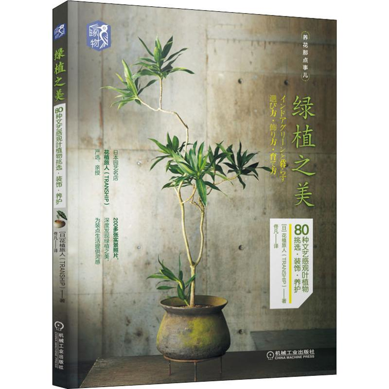 [M]绿植之美 80种文艺感观叶植物挑选·装饰·养护-9787111639800