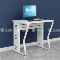 鑫星奈 钢架电脑桌培训桌机房电脑桌学习桌课桌 单人位R款