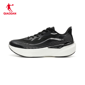 乔丹QIAODAN轻盈缓震男跑鞋透气网面科技减震持久耐磨专业跑步鞋