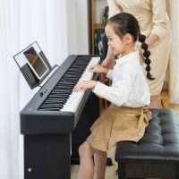 Casio卡西欧乐器旗舰店EP-S130智能专业家用成人儿童初学者幼师教学便携电子数码电钢琴