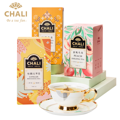 三盒装-茶里ChaLi蜜桃乌龙茶桂花乌龙桂圆红枣冷泡茶水果茶袋泡茶