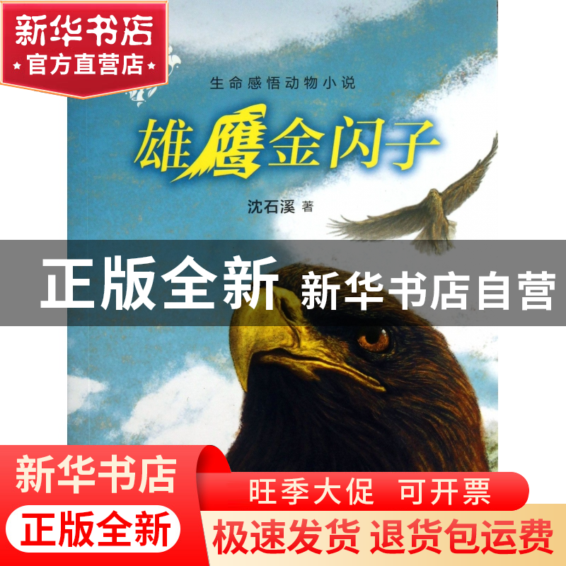 正版 雄鹰金闪子/当代儿童文学作家原创书系 沈石溪 河北少儿 978