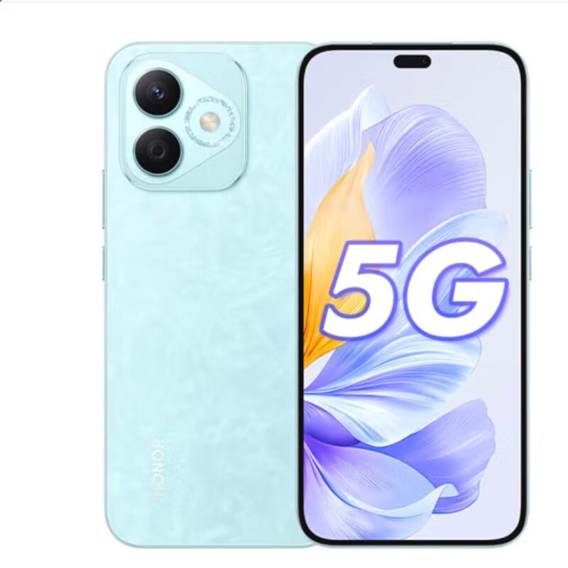 荣耀X60i 云水蓝 12GB+512GB 90Hz刷新率 OLED护眼大屏 IP64整机防水 5000W影像 35W快速充电 AI 5G手机