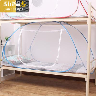 学生宿舍蚊帐蒙古包式单人床上下铺1.5m子母床双层床高低儿童防摔 三维工匠