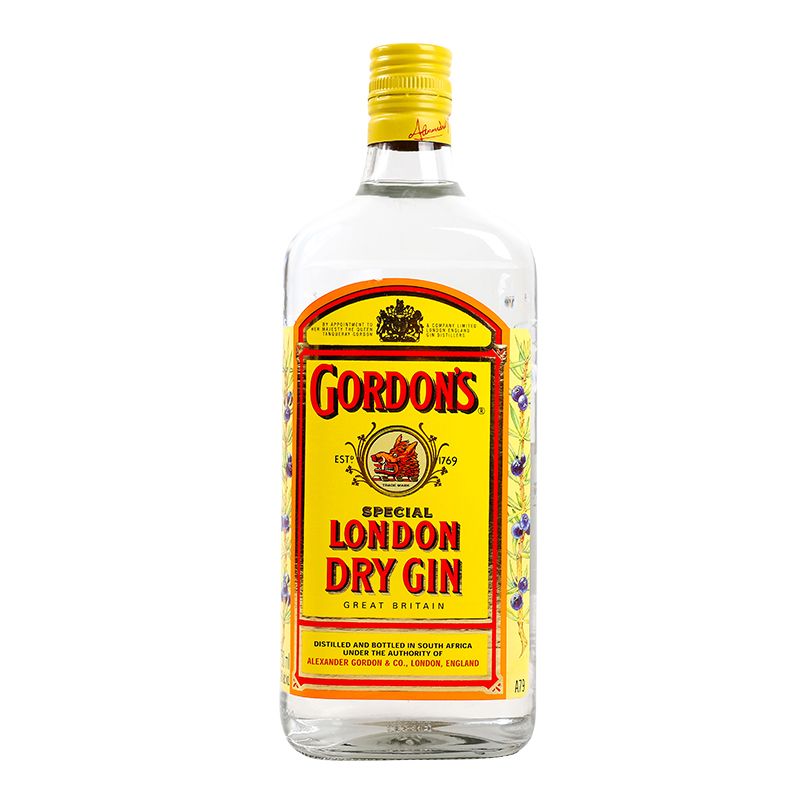 gordons 哥顿金杜松子酒伦敦干味毡酒琴酒洋酒哥顿750ml