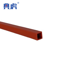 典虎 橡胶方管 红色壁厚3.0 32*32mm 米