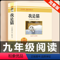 [配套人教版]我是猫 [正版]九年级下册必读6册简爱儒林外史我是猫格列佛游记契诃夫短篇小说围城人民教育出版社初三中生课外