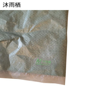 沐雨栖 灰色加厚编织袋 40cm*70cm 个